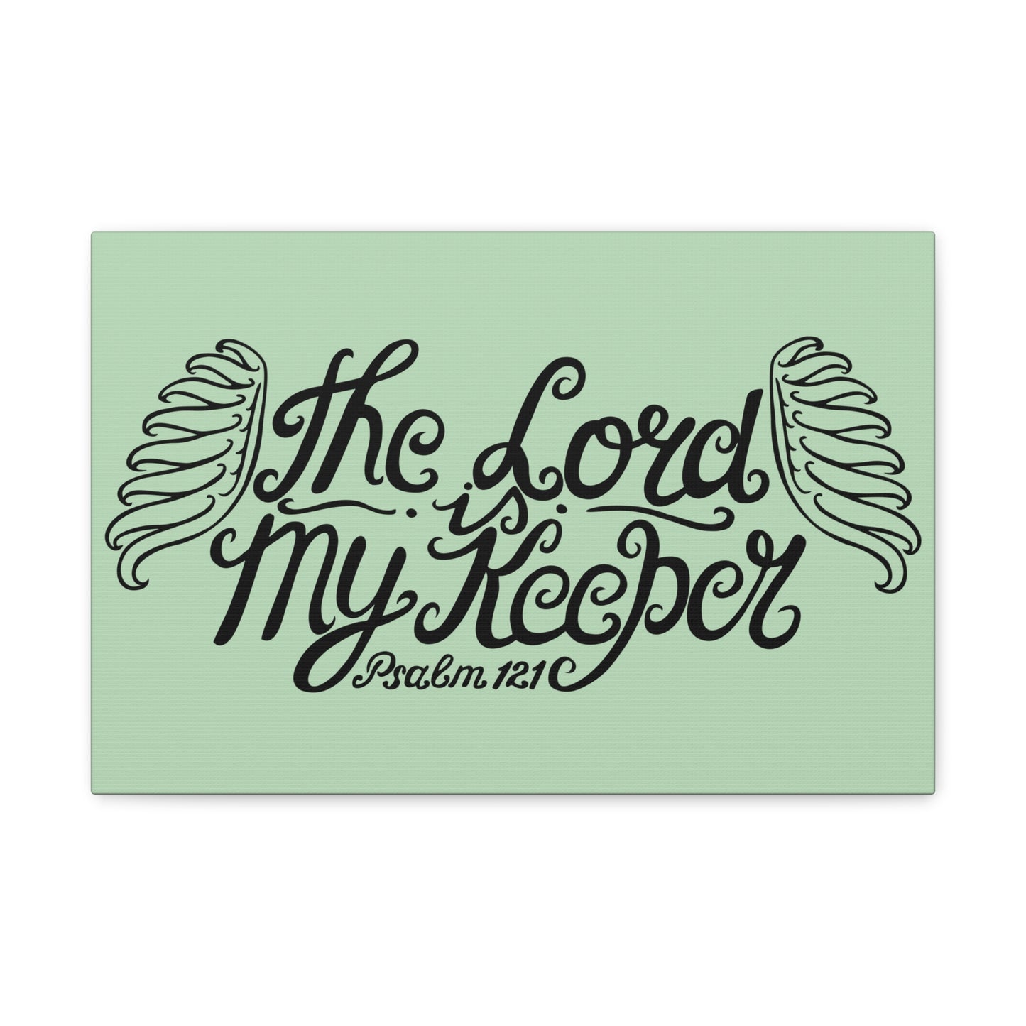 The Lord Is My Keeper Psalm 121  Bible Verse Canvas Christian Wall Art Ready To Hang