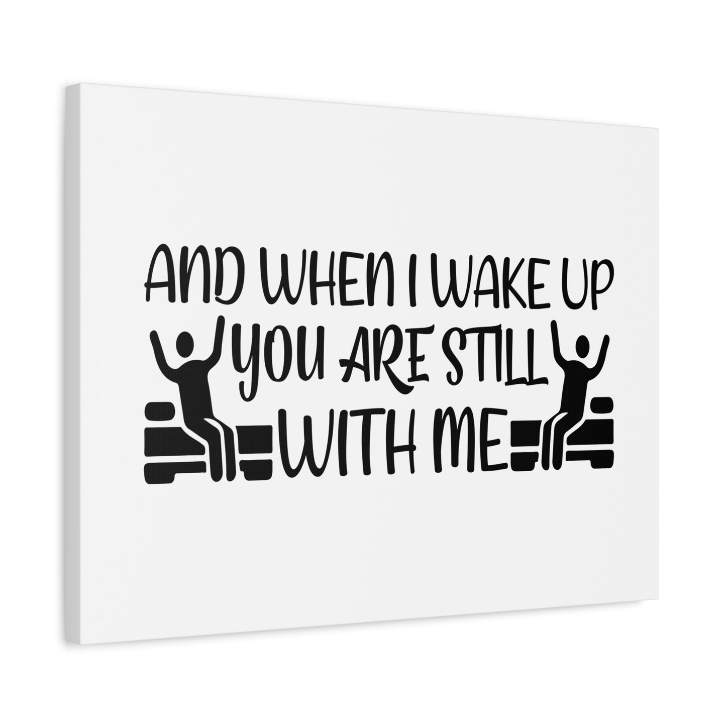 Scripture Canvas You Are Still With Me Psalm 139:18 Christian Wall Art Bible Verse Print Ready to Hang