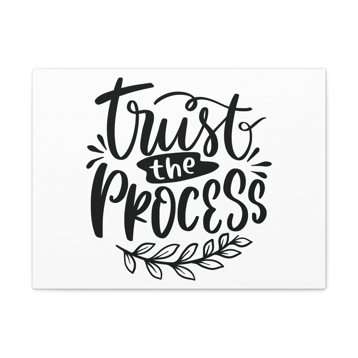 Trust The Process PSALM 37:3 Christian Wall Art Bible Verse Print Ready to Hang