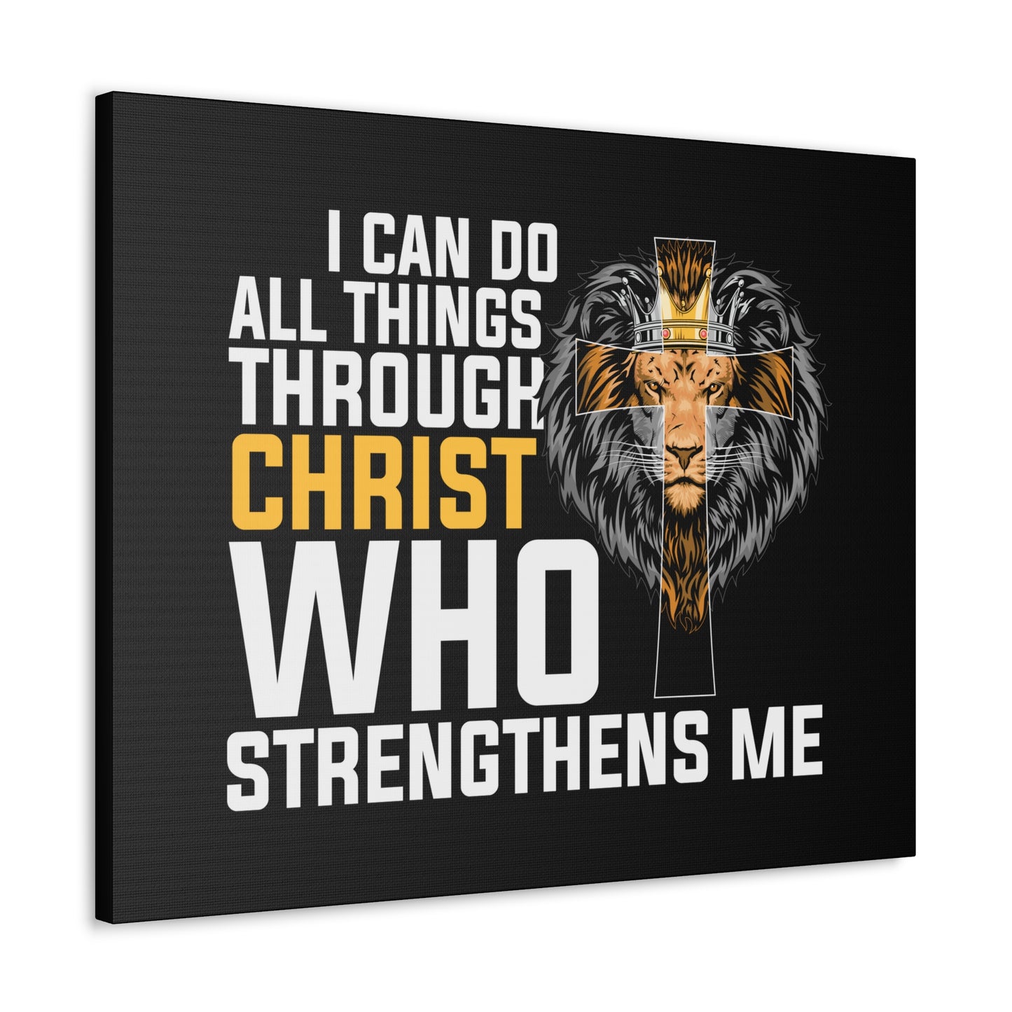 Who Strengthens Me Philippians 4:11Ã¢ÂÂ13 Christian Wall Art Bible Verse Print Ready to Hang