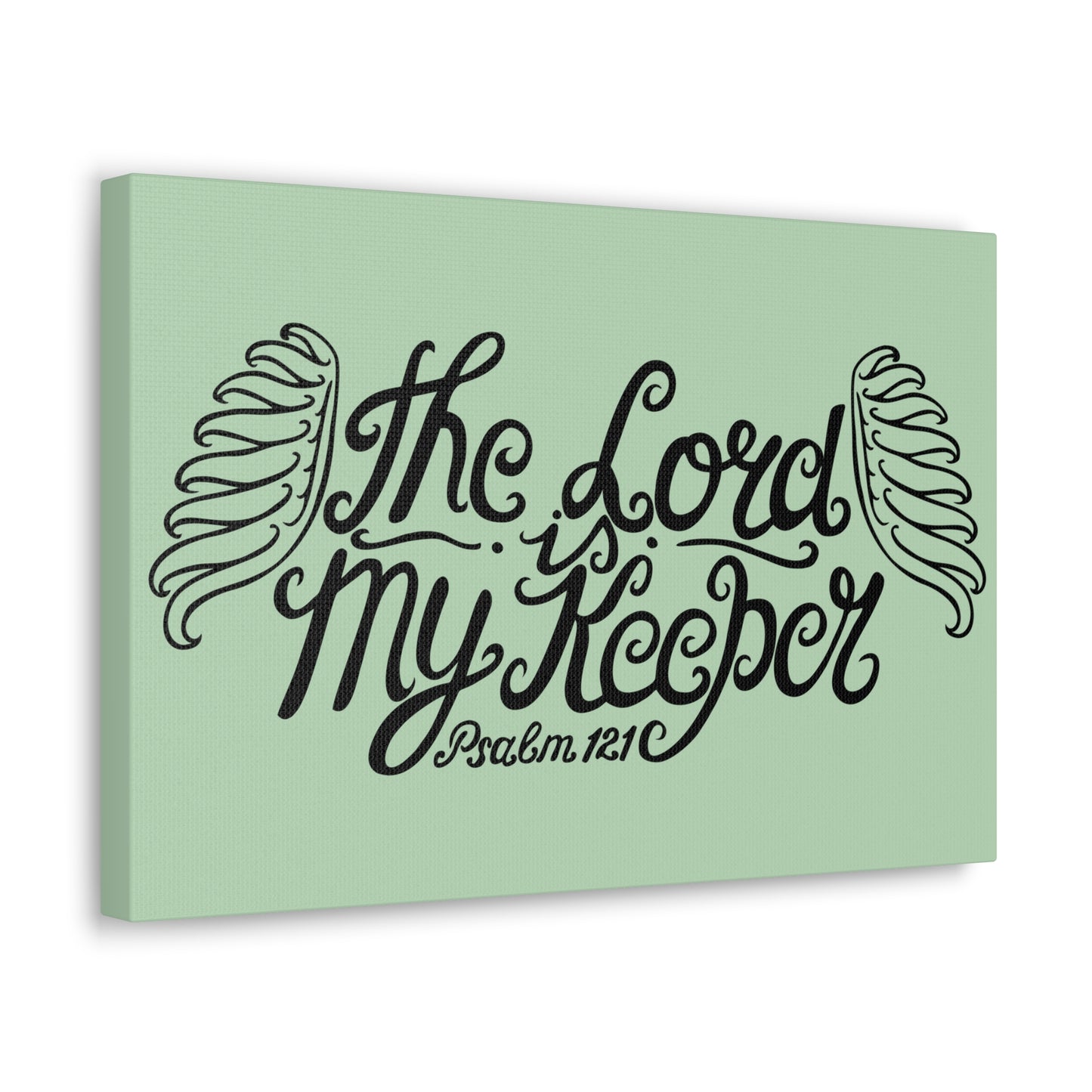The Lord Is My Keeper Psalm 121  Bible Verse Canvas Christian Wall Art Ready To Hang