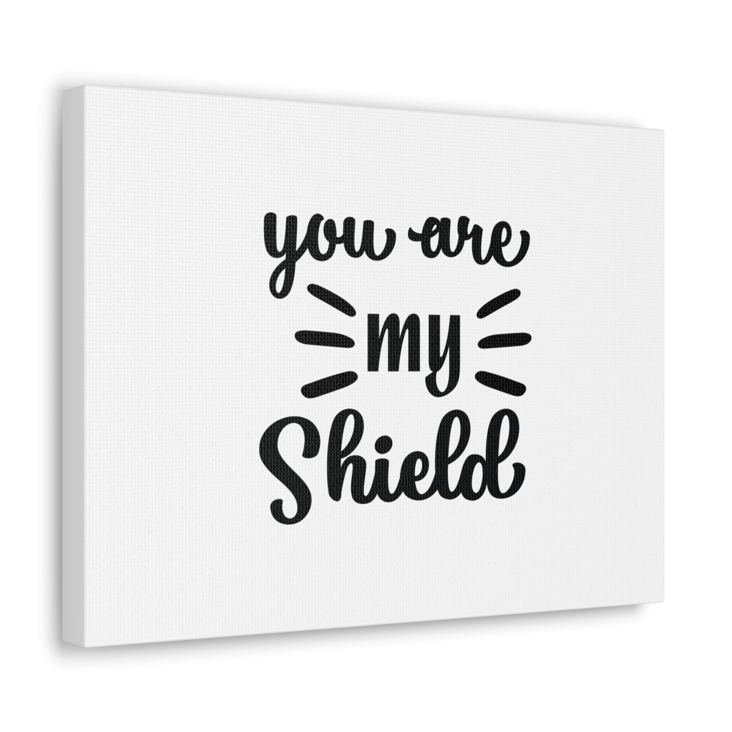 You Are My Shield Psalm 3:3 Christian Wall Art Bible Verse Print Ready to Hang