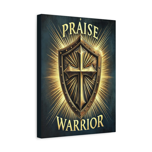 Scripture Walls Praise Warrior Psalm 149 Bible Verse Canvas Christian Wall Art Ready to Hang Unframed