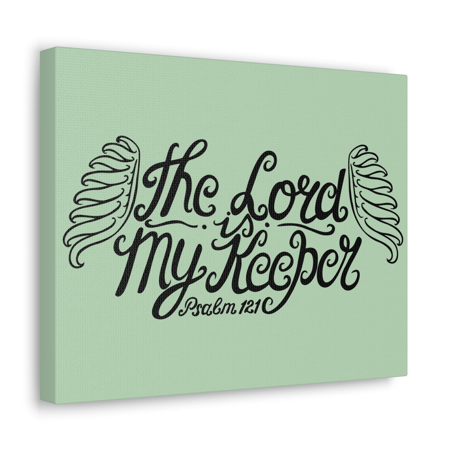The Lord Is My Keeper Psalm 121  Bible Verse Canvas Christian Wall Art Ready To Hang