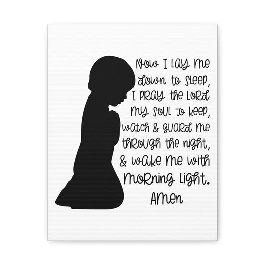 Wake Me With Morning Psalms 4:8 Christian Wall Art Print Ready to Hang