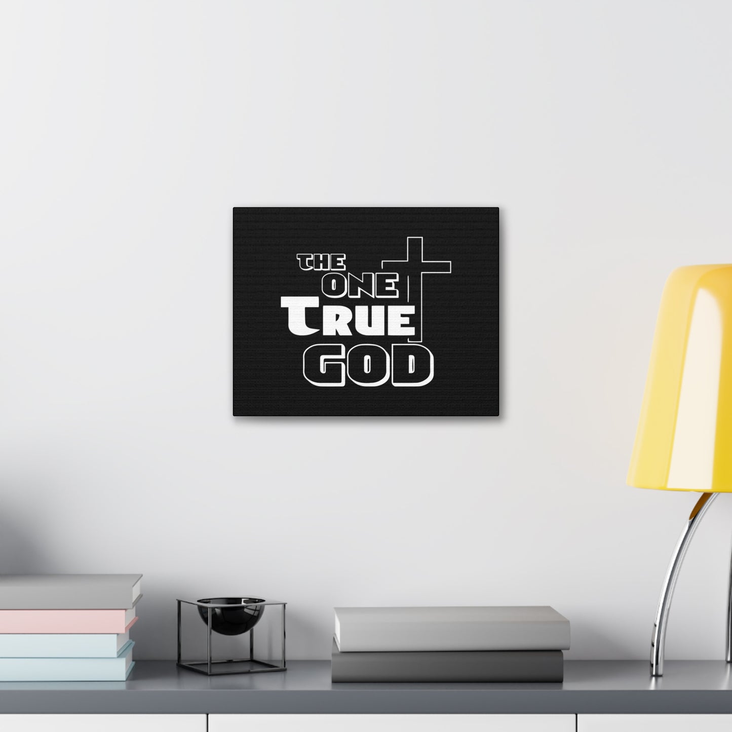 The One True God Isaiah 46:9 Christian Wall Art Bible Verse Print Ready to Hang