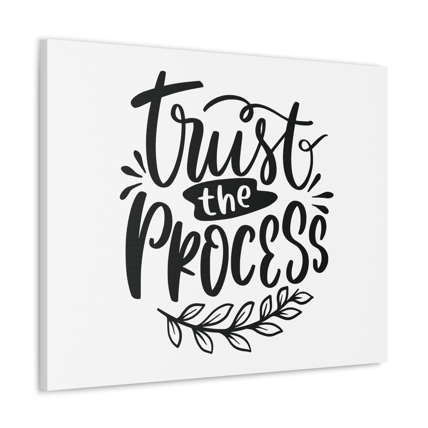 Trust The Process PSALM 37:3 Christian Wall Art Bible Verse Print Ready to Hang