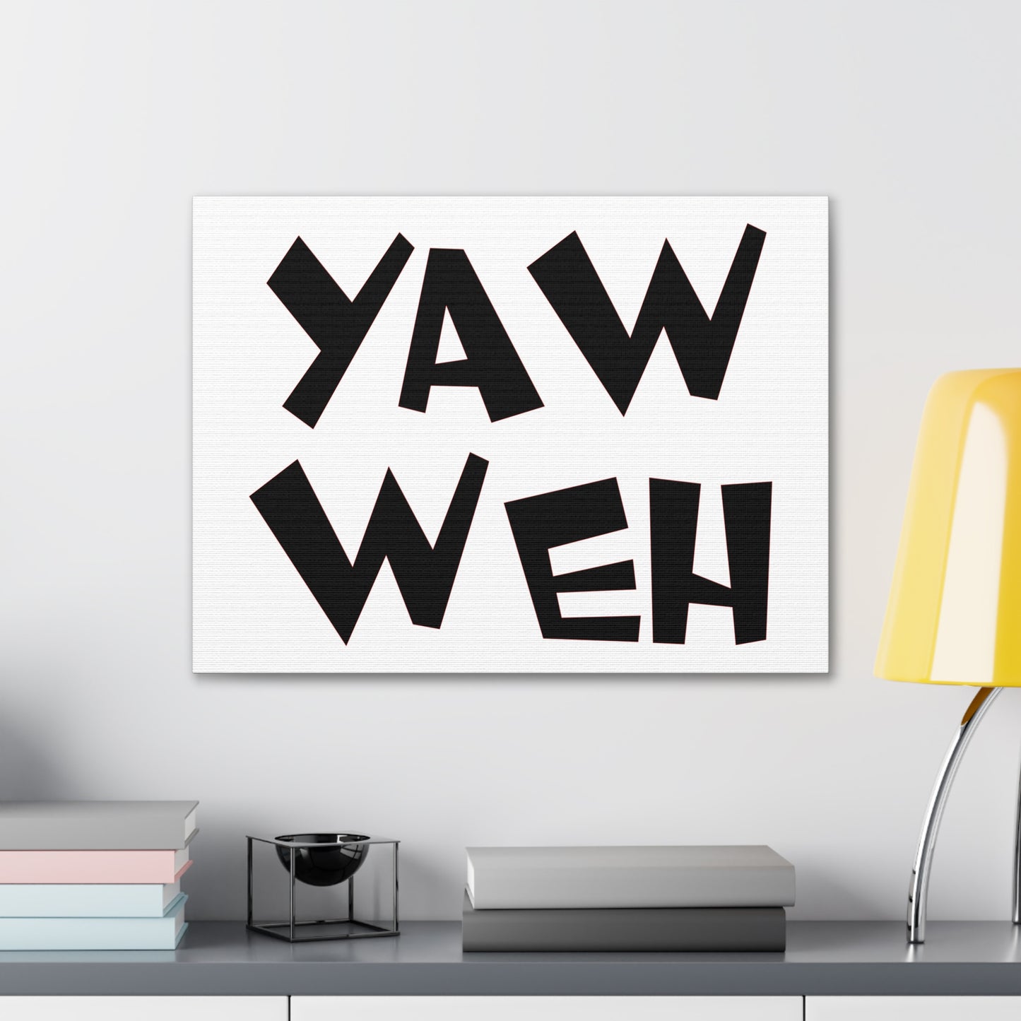 Yahweh Exodus 3:13-15 Christian Wall Art Print Ready to Hang