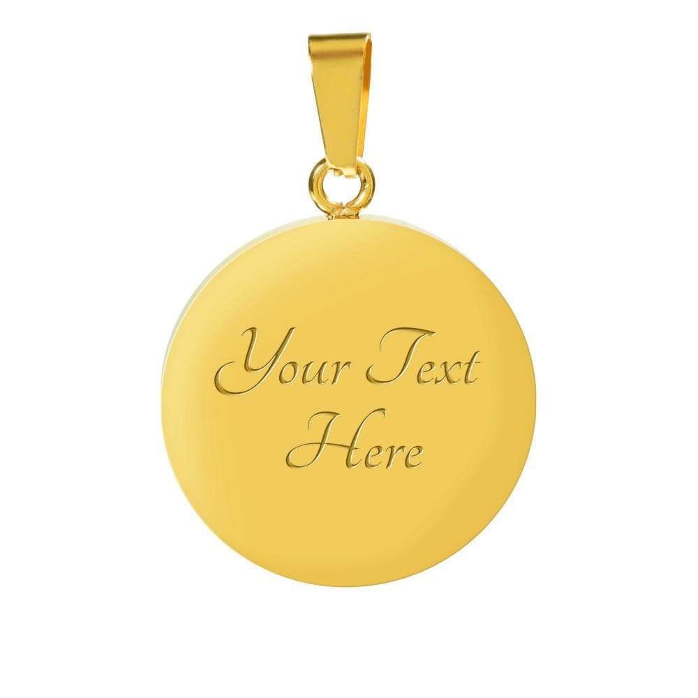 Power Of God Bible Verse Stainless Steel or 18k Gold Circle Bangle Bracelet - Express Your Love Gifts