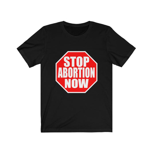 ProLife Stop Abortion Now Thou Shall Not Kill T-Shirt 2 Sided-Express Your Love Gifts