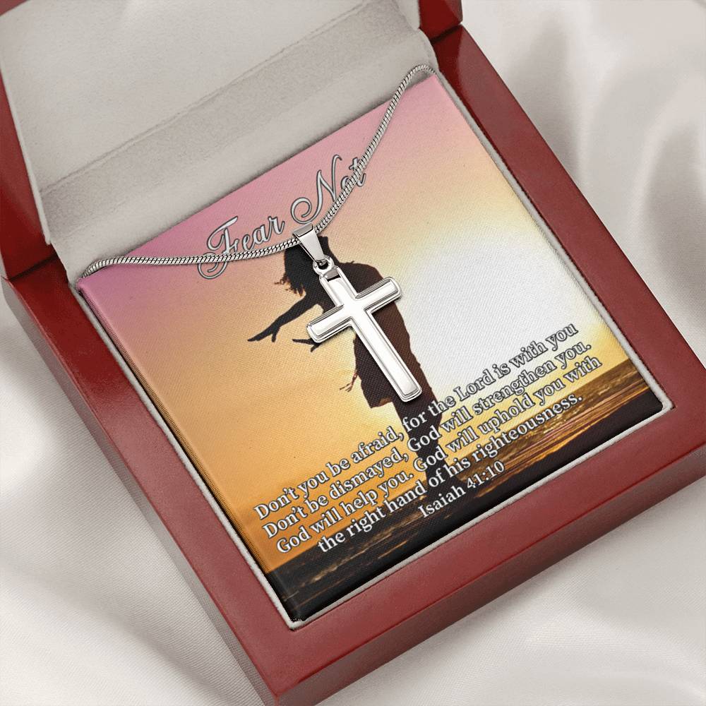 Scripture Card Don't You Be Afraid Isaiah 41:10 Let Not Your Heart Be Troubled Religious Gift-Express Your Love Gifts