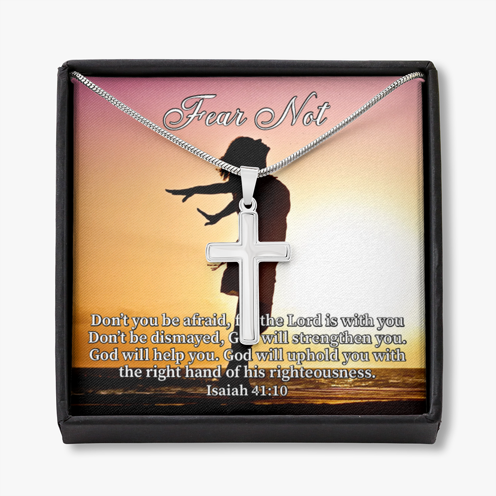 Scripture Card Don't You Be Afraid Isaiah 41:10 Let Not Your Heart Be Troubled Religious Gift-Express Your Love Gifts
