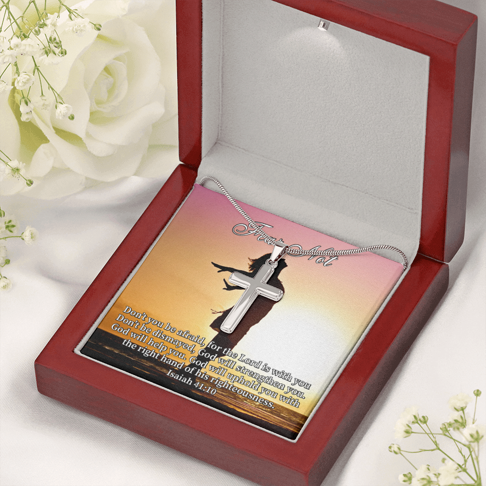 Scripture Card Don't You Be Afraid Isaiah 41:10 Let Not Your Heart Be Troubled Religious Gift-Express Your Love Gifts