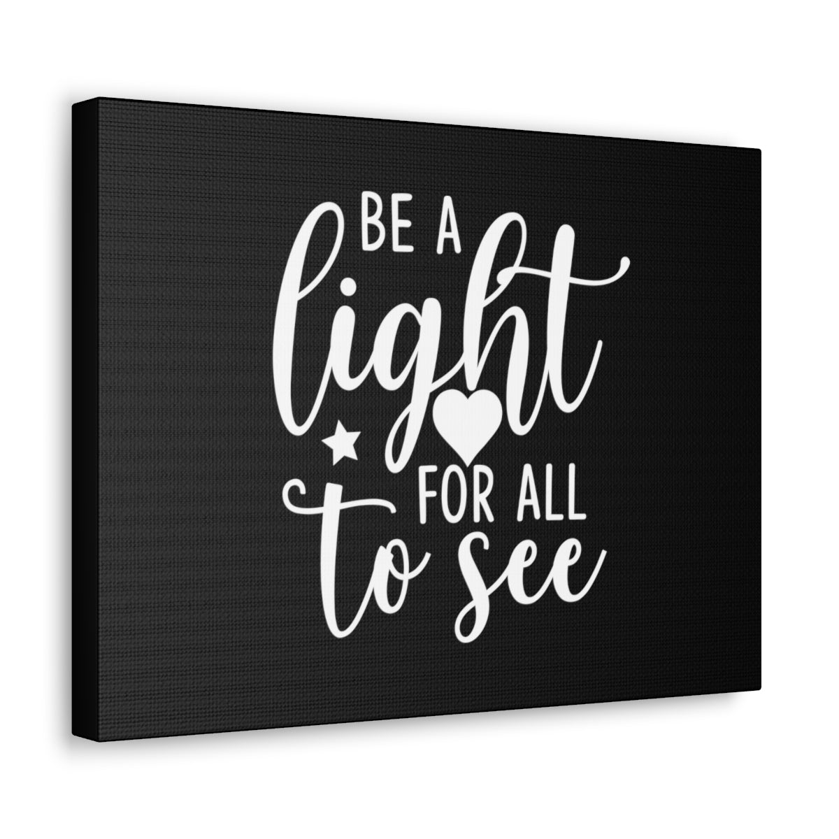 Be A Light For All To See Matthew 5:16 Christian Wall Art Bible Verse Print Ready to Hang Unframed-Express Your Love Gifts