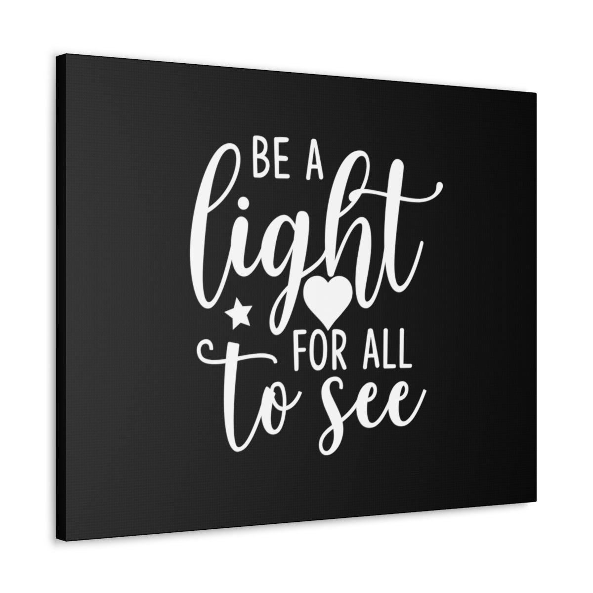 Be A Light For All To See Matthew 5:16 Christian Wall Art Bible Verse Print Ready to Hang Unframed-Express Your Love Gifts