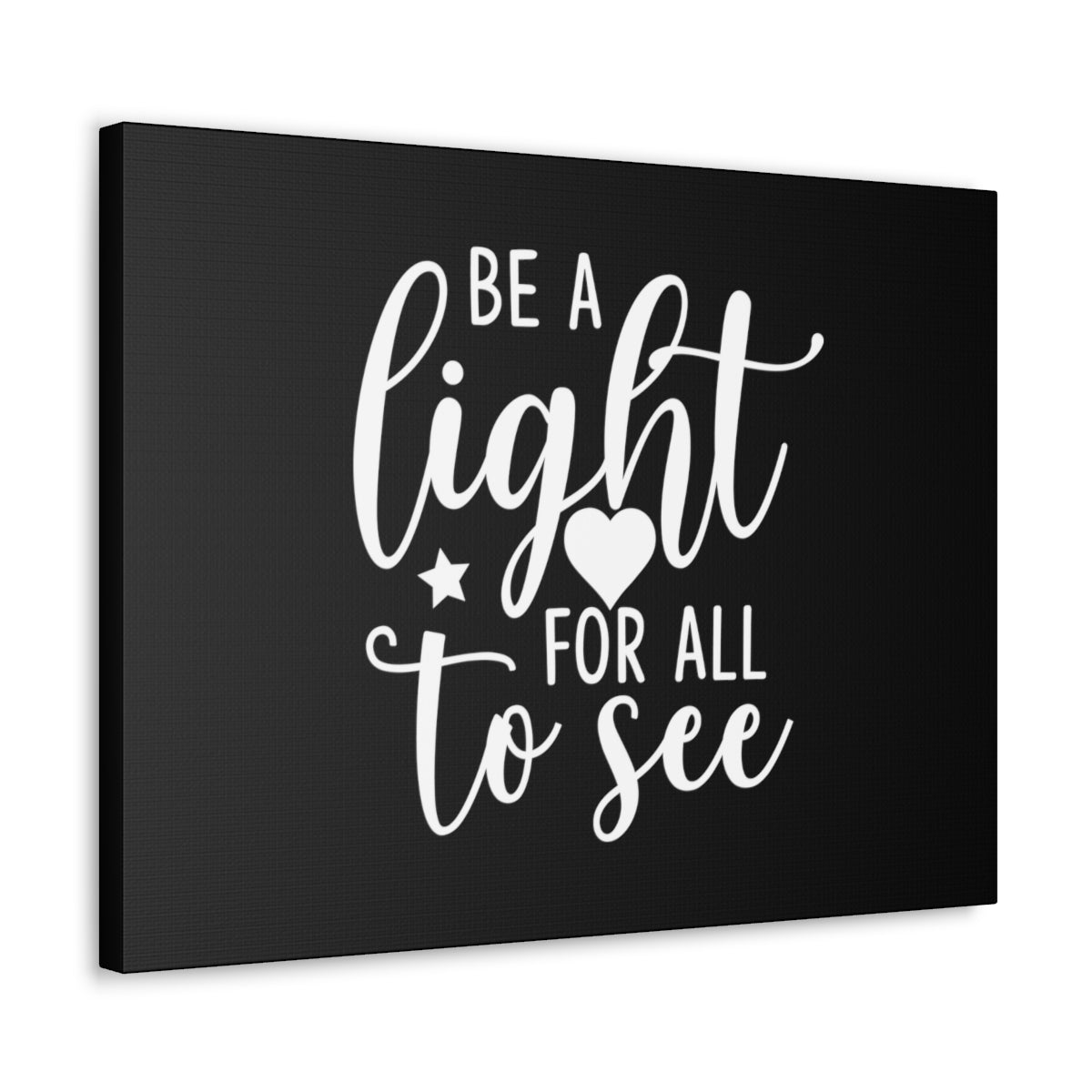 Be A Light For All To See Matthew 5:16 Christian Wall Art Bible Verse Print Ready to Hang Unframed-Express Your Love Gifts