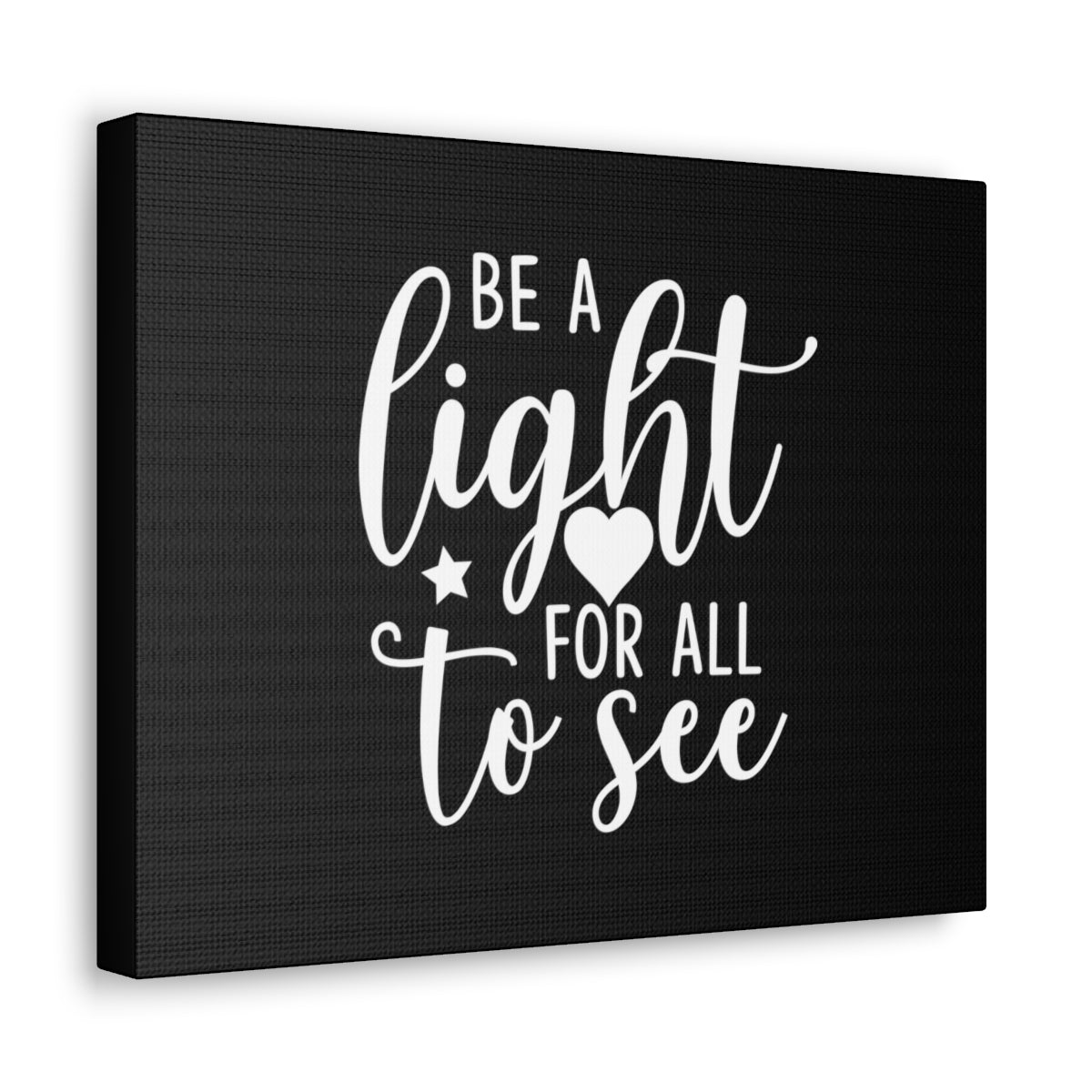 Be A Light For All To See Matthew 5:16 Christian Wall Art Bible Verse Print Ready to Hang Unframed-Express Your Love Gifts