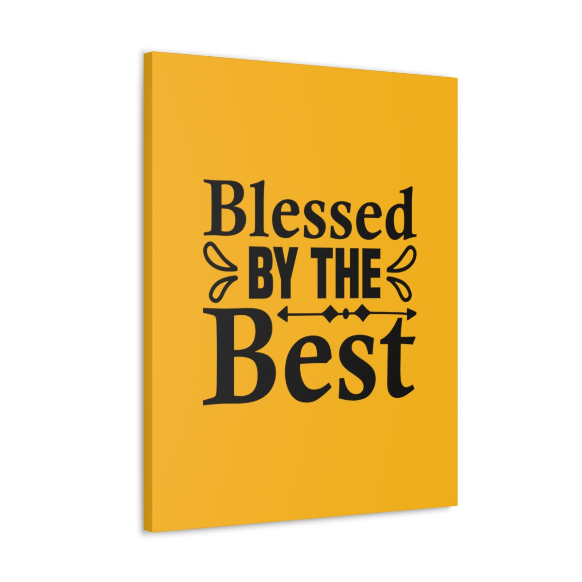 Scripture Walls Blessed By The Best Orange Philippians 4:19 Bible Canvas Christian Wall Art Ready to Hang Unframed-Express Your Love Gifts