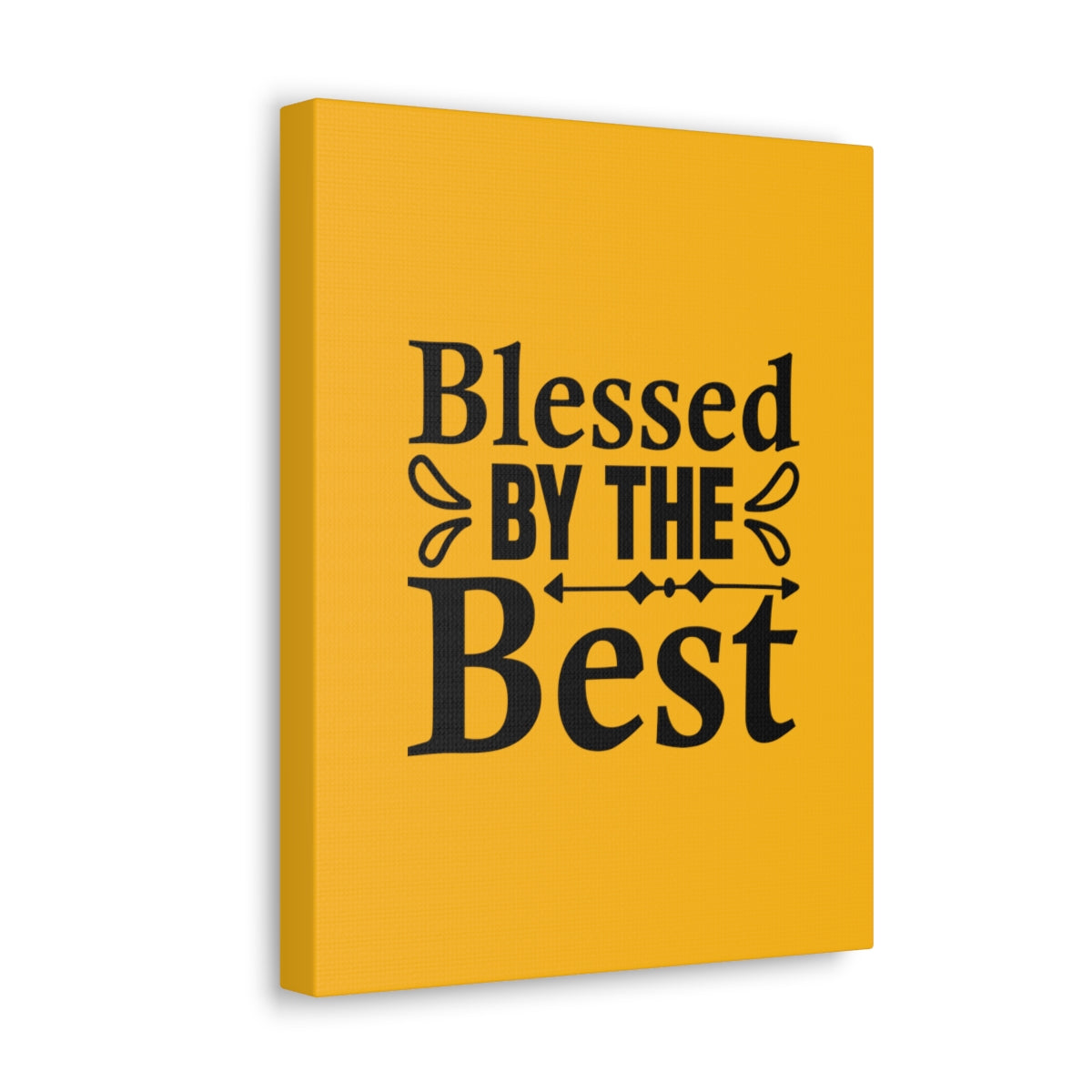 Scripture Walls Blessed By The Best Orange Philippians 4:19 Bible Canvas Christian Wall Art Ready to Hang Unframed-Express Your Love Gifts