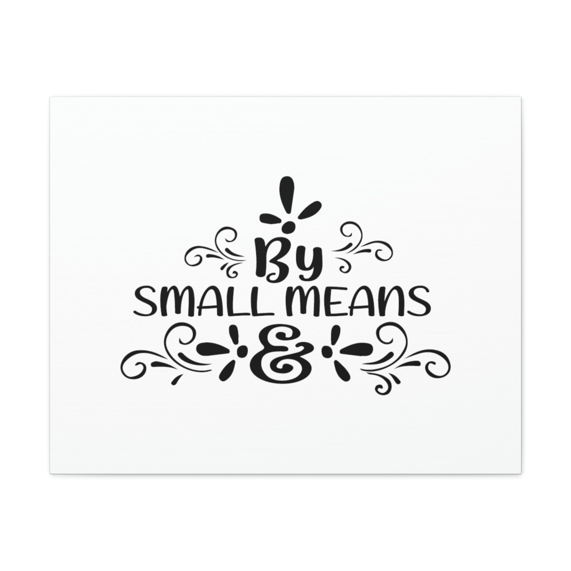By Small Means Colossians 3:2 Christian Wall Art Bible Verse Print Ready to Hang Unframed-Express Your Love Gifts