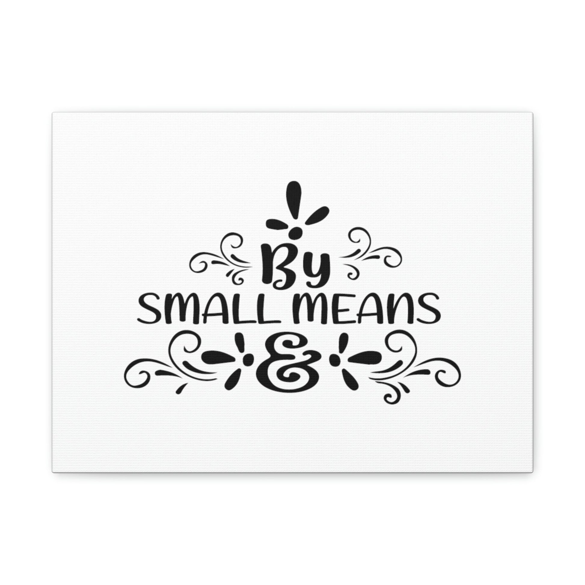 By Small Means Colossians 3:2 Christian Wall Art Bible Verse Print Ready to Hang Unframed-Express Your Love Gifts