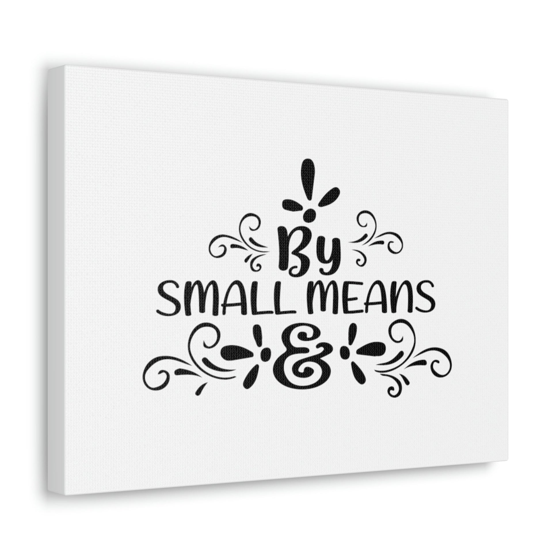 By Small Means Colossians 3:2 Christian Wall Art Bible Verse Print Ready to Hang Unframed-Express Your Love Gifts