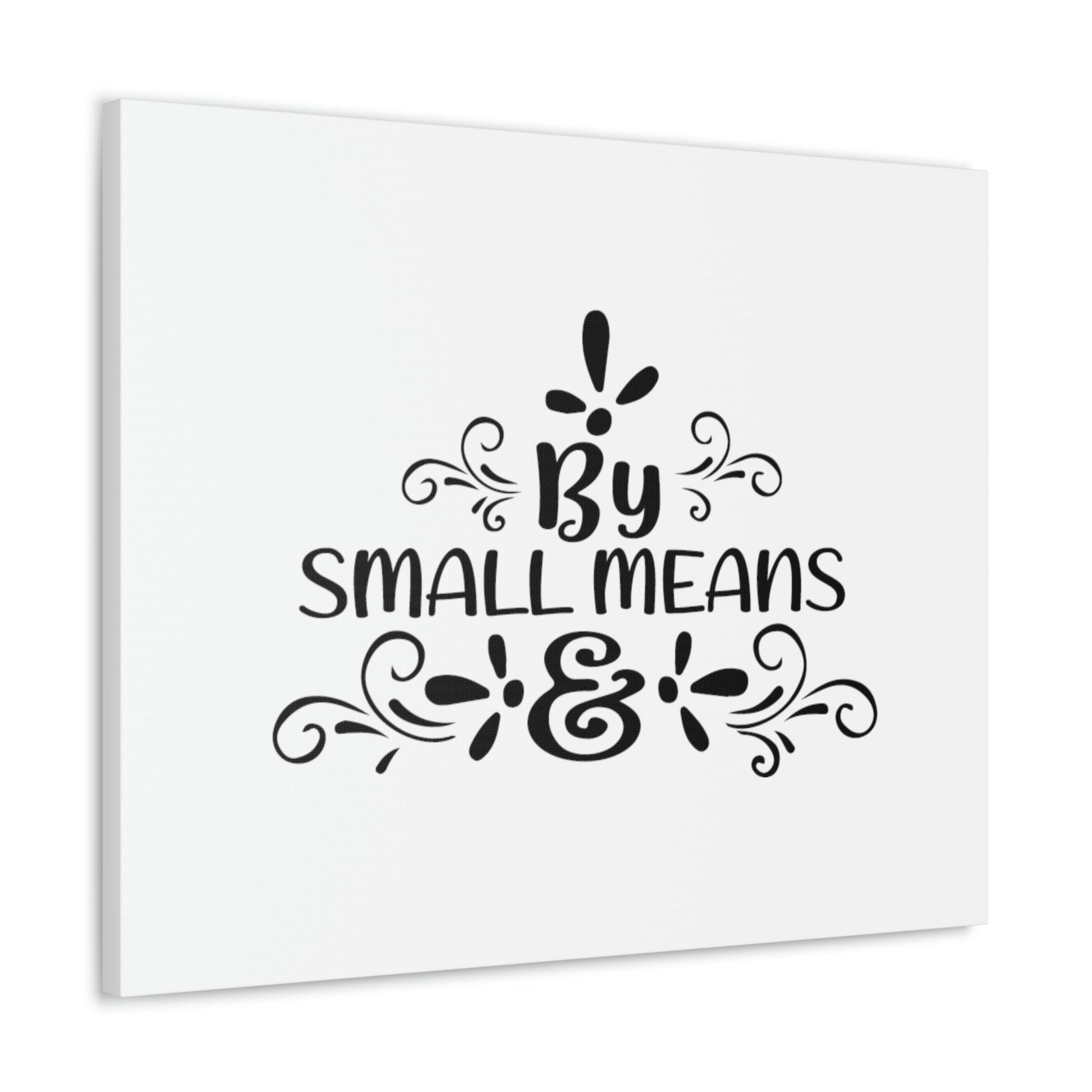 By Small Means Colossians 3:2 Christian Wall Art Bible Verse Print Ready to Hang Unframed-Express Your Love Gifts