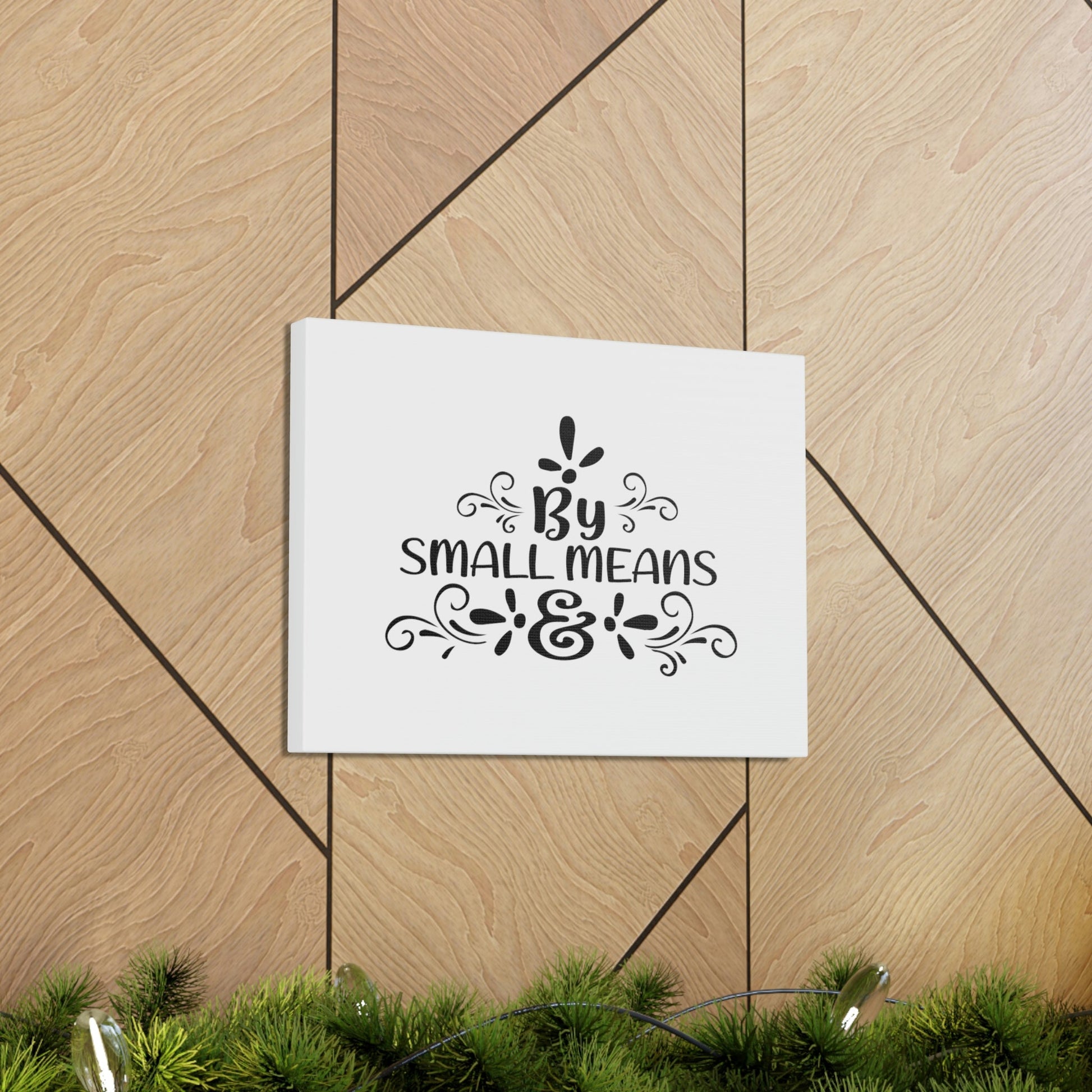 By Small Means Colossians 3:2 Christian Wall Art Bible Verse Print Ready to Hang Unframed-Express Your Love Gifts