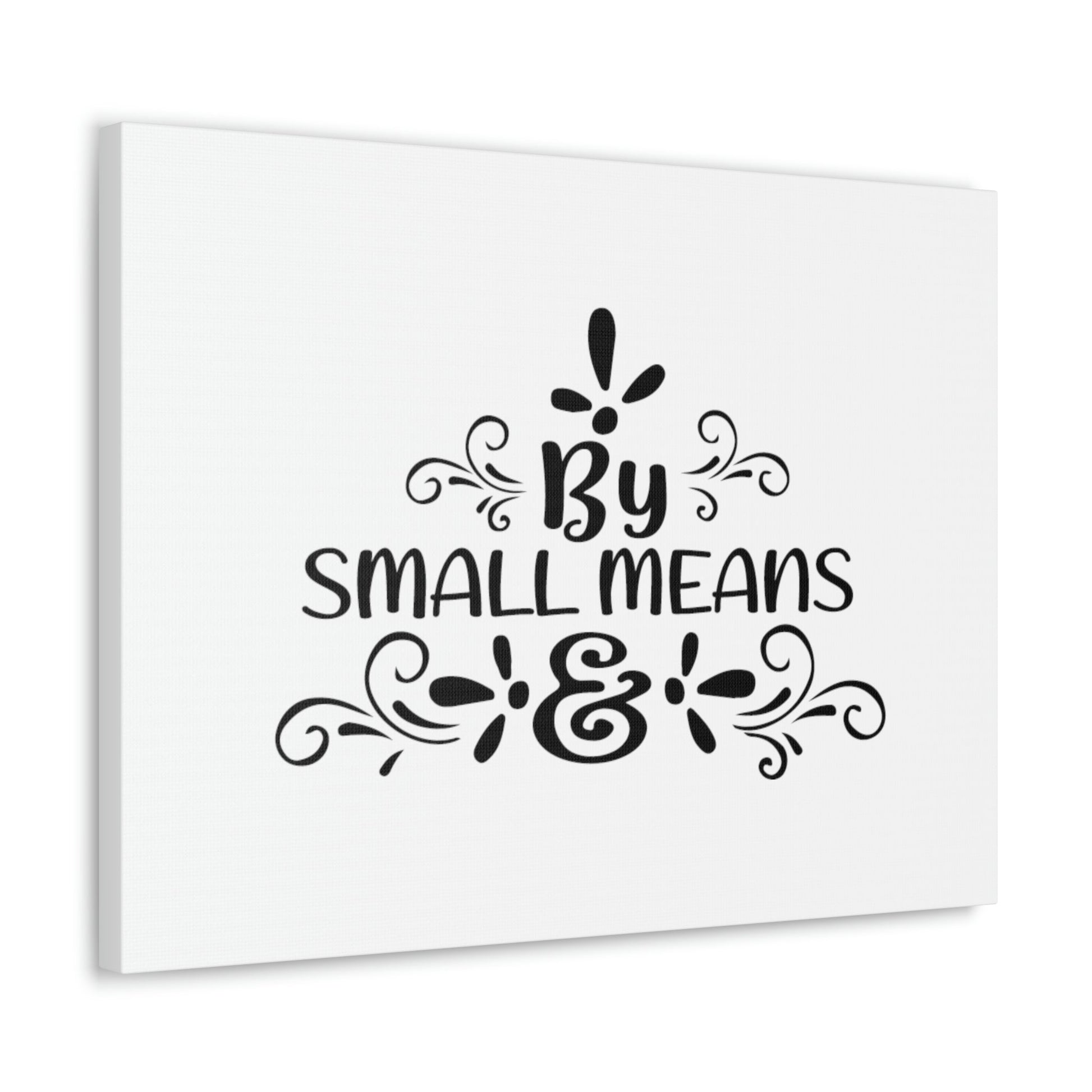 By Small Means Colossians 3:2 Christian Wall Art Bible Verse Print Ready to Hang Unframed-Express Your Love Gifts