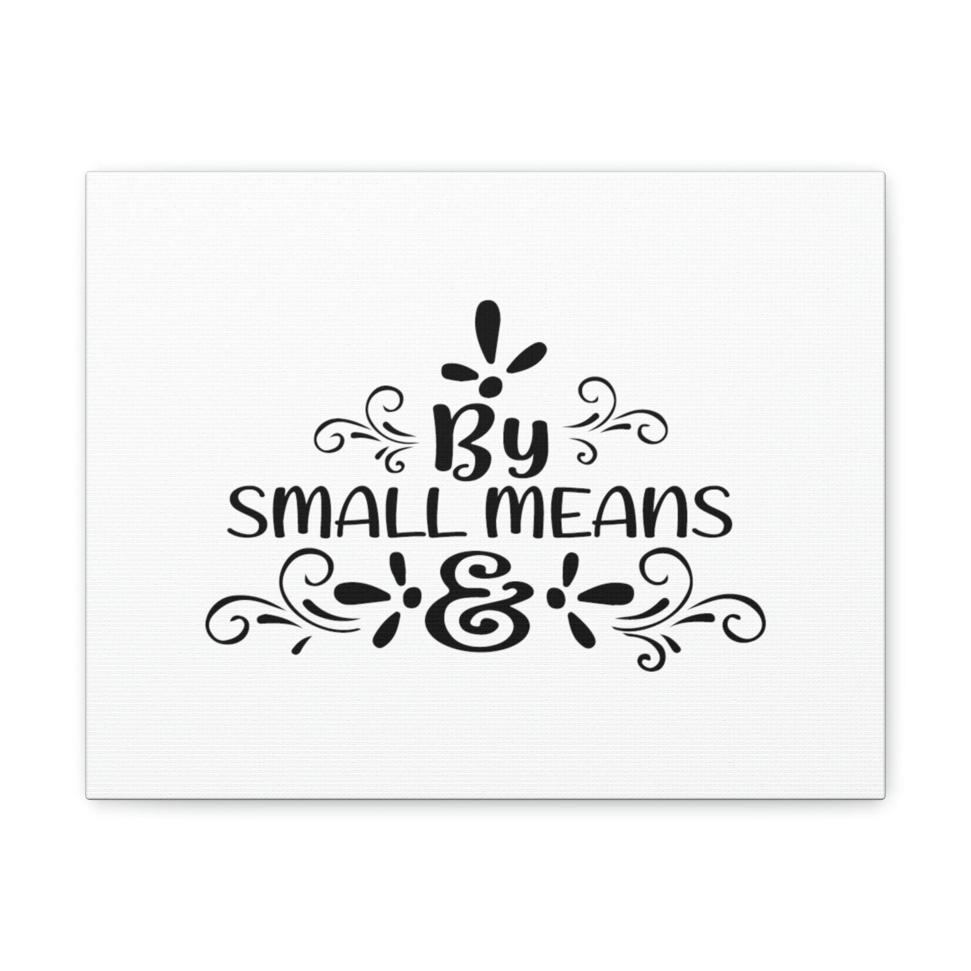 By Small Means Colossians 3:2 Christian Wall Art Bible Verse Print Ready to Hang Unframed-Express Your Love Gifts