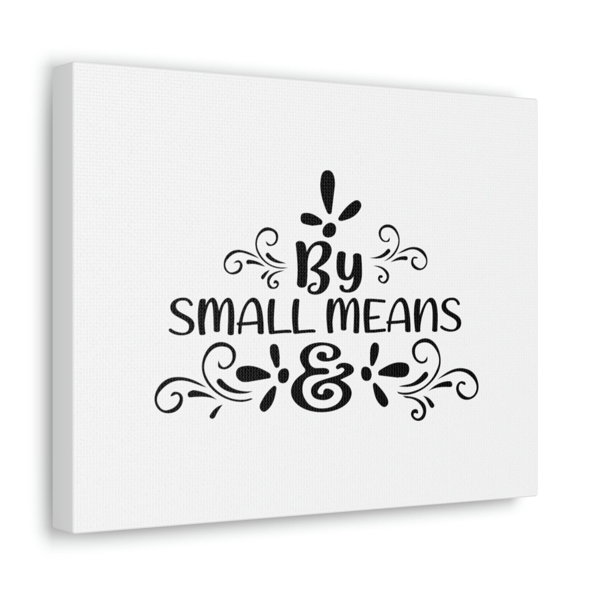 By Small Means Colossians 3:2 Christian Wall Art Bible Verse Print Ready to Hang Unframed-Express Your Love Gifts