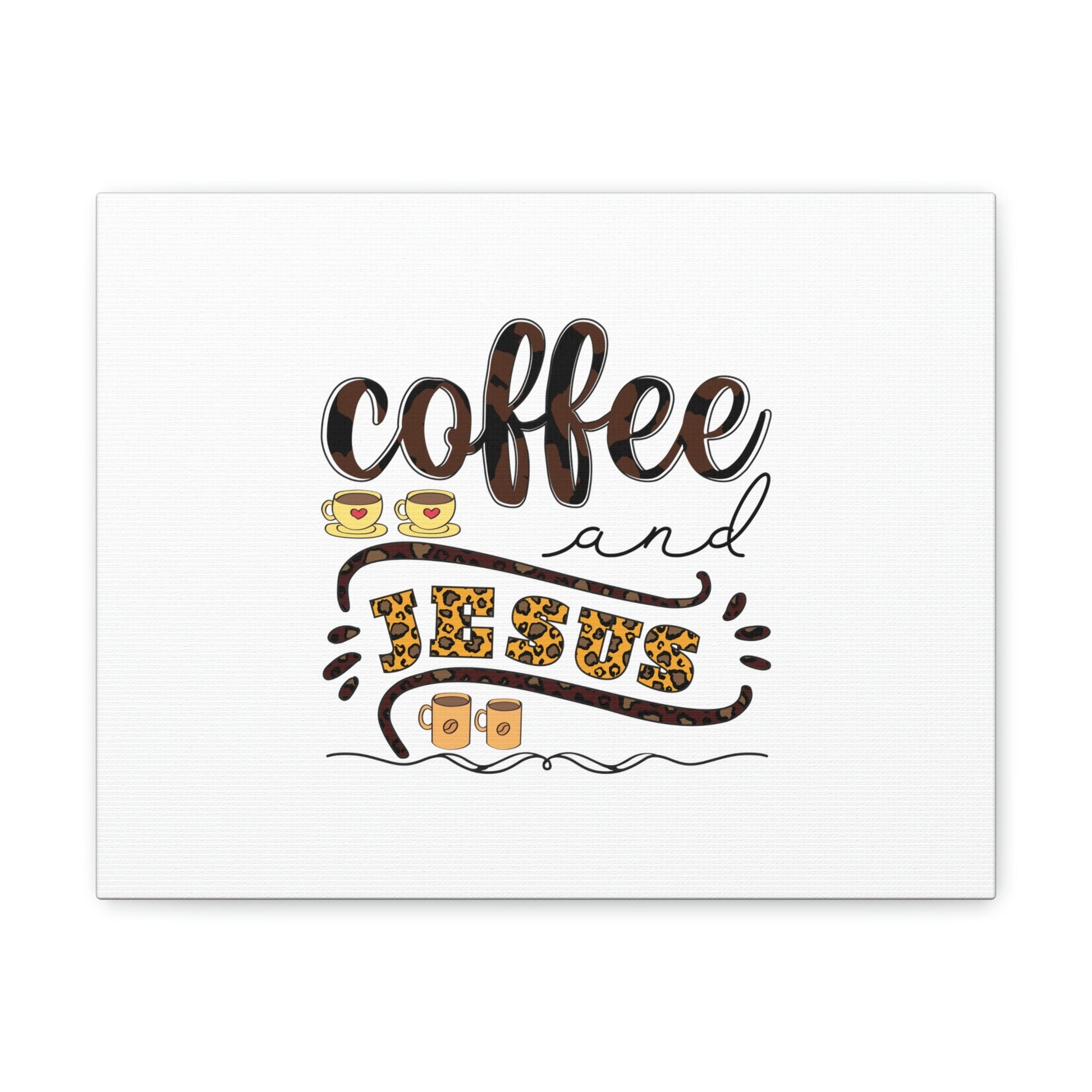 Coffee And Jesus Lamentations 3:23 Art Christian Wall Art Bible Verse Print Ready to Hang Unframed-Express Your Love Gifts