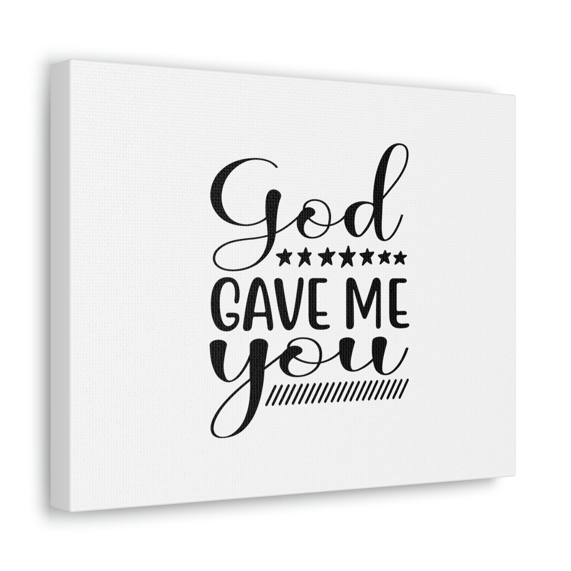 God Gave Me You James 1:17 Christian Wall Art Bible Verse Print Ready to Hang Unframed-Express Your Love Gifts