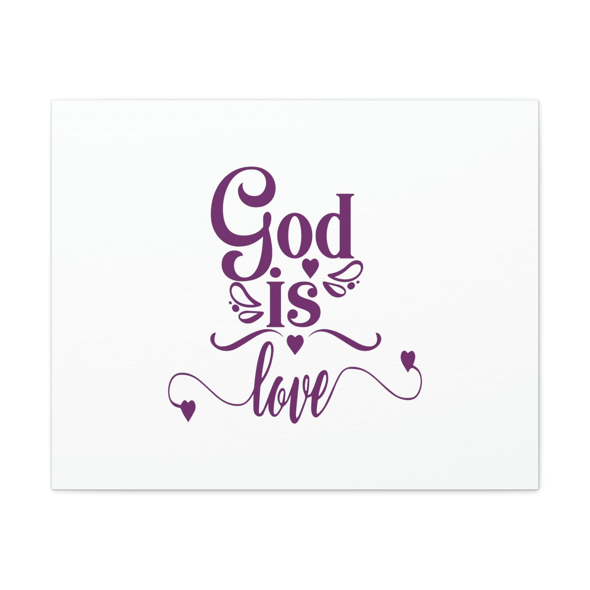 God Is Love 1 John 4:8 Christian Wall Art Bible Verse Print Ready to Hang Unframed-Express Your Love Gifts