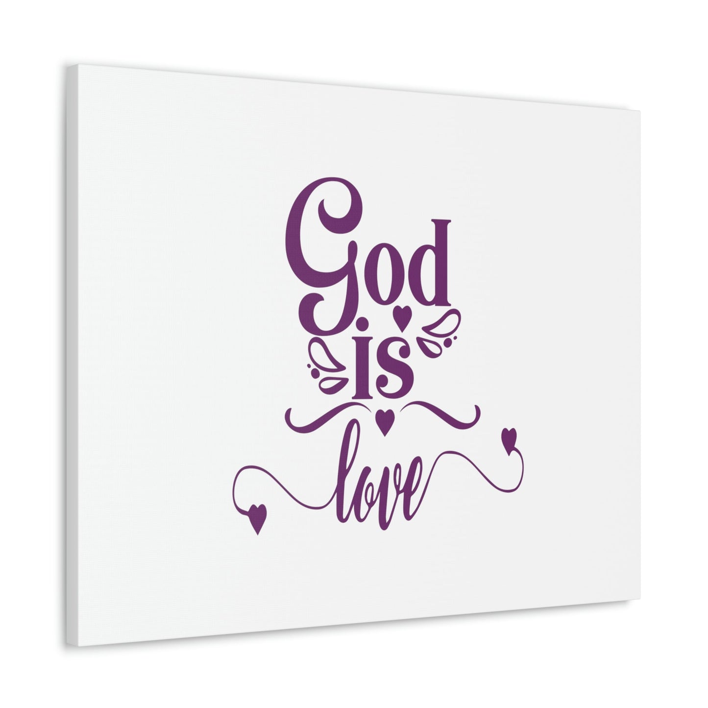 God Is Love 1 John 4:8 Christian Wall Art Bible Verse Print Ready to Hang Unframed-Express Your Love Gifts