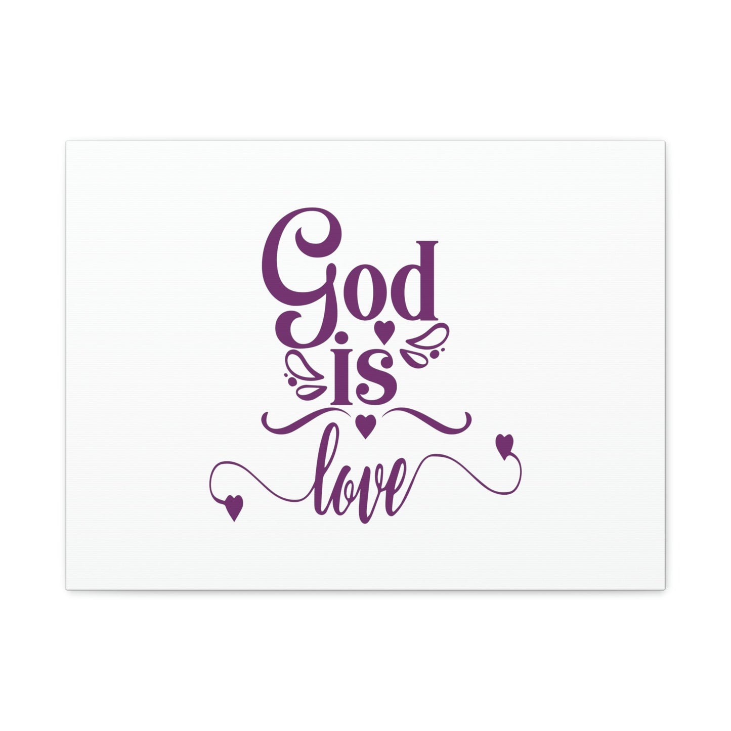 God Is Love 1 John 4:8 Christian Wall Art Bible Verse Print Ready to Hang Unframed-Express Your Love Gifts