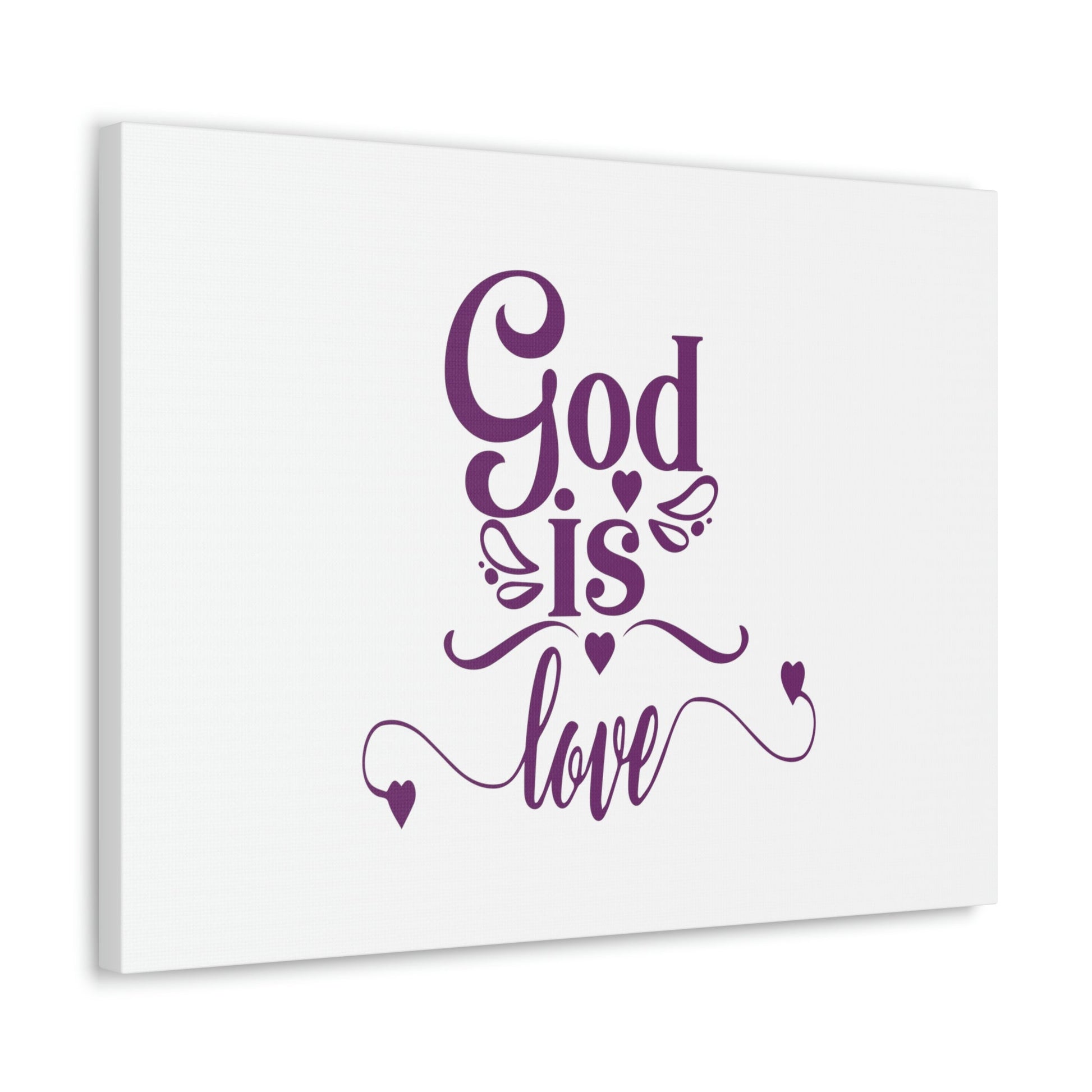 God Is Love 1 John 4:8 Christian Wall Art Bible Verse Print Ready to Hang Unframed-Express Your Love Gifts