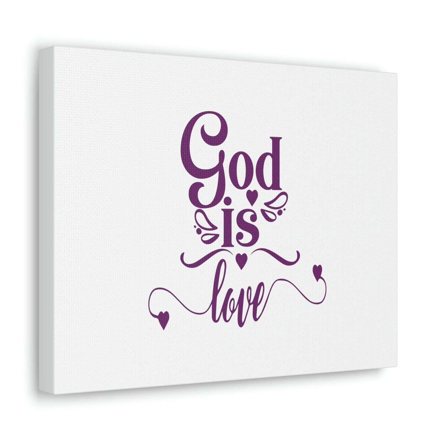 God Is Love 1 John 4:8 Christian Wall Art Bible Verse Print Ready to Hang Unframed-Express Your Love Gifts