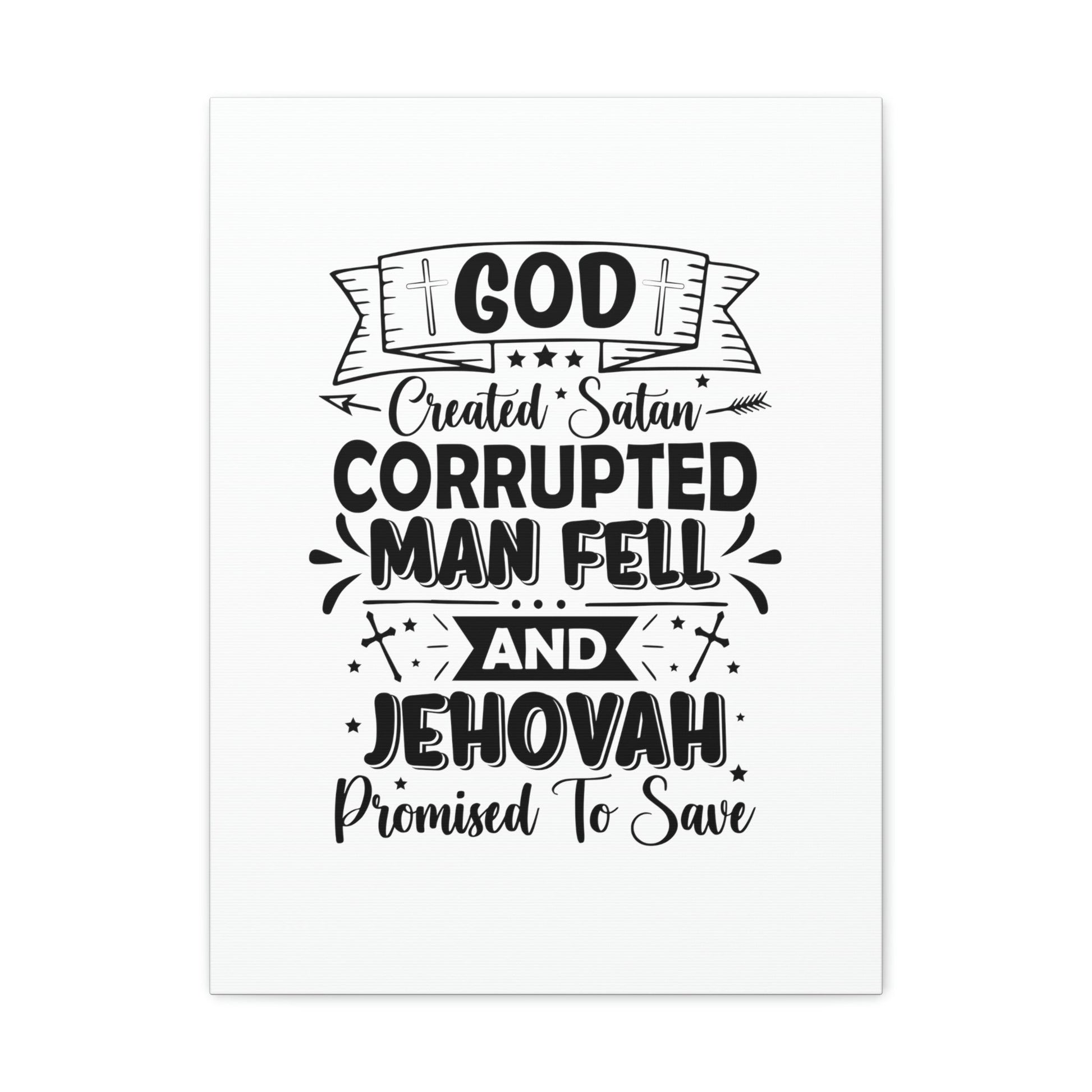 God Promised To Save 1 John 1:9 Christian Wall Art Bible Verse Print Ready to Hang Unframed-Express Your Love Gifts