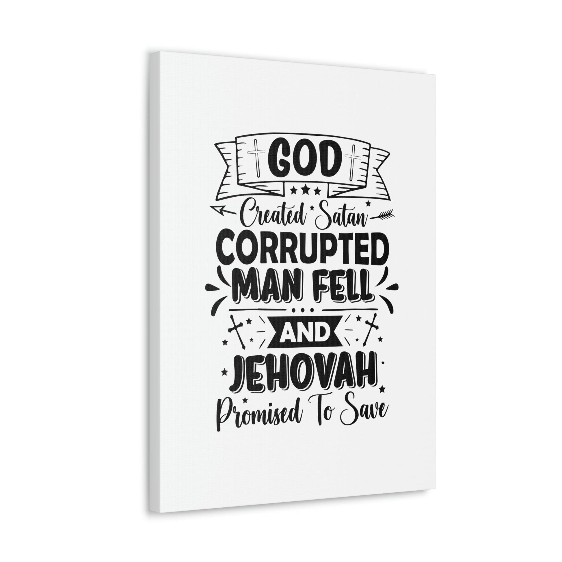 God Promised To Save 1 John 1:9 Christian Wall Art Bible Verse Print Ready to Hang Unframed-Express Your Love Gifts