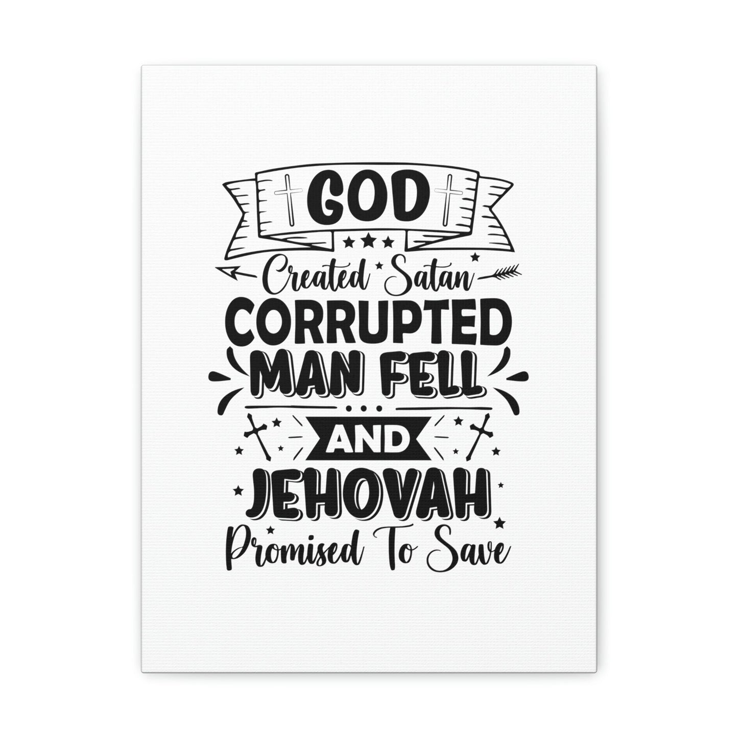 God Promised To Save 1 John 1:9 Christian Wall Art Bible Verse Print Ready to Hang Unframed-Express Your Love Gifts