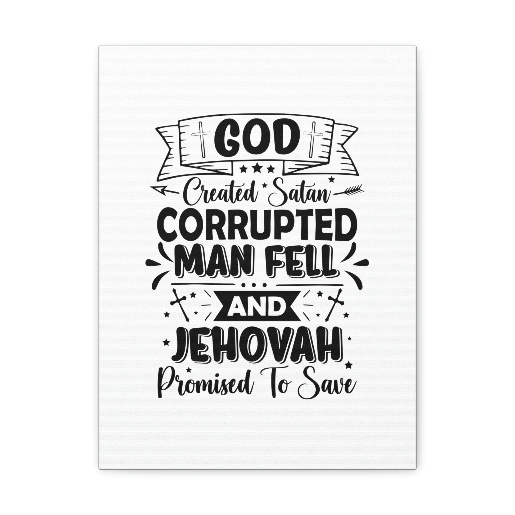 God Promised To Save 1 John 1:9 Christian Wall Art Bible Verse Print Ready to Hang Unframed-Express Your Love Gifts