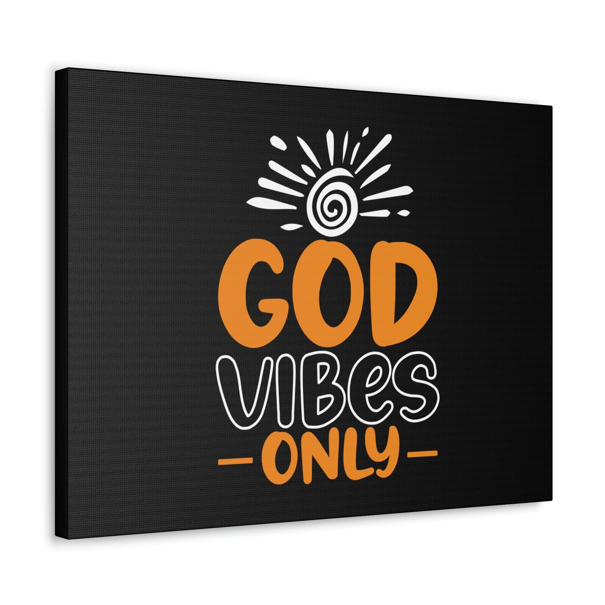 God Vibes Only John 14:27 White Sun Christian Wall Art Bible Verse Print Ready to Hang Unframed-Express Your Love Gifts
