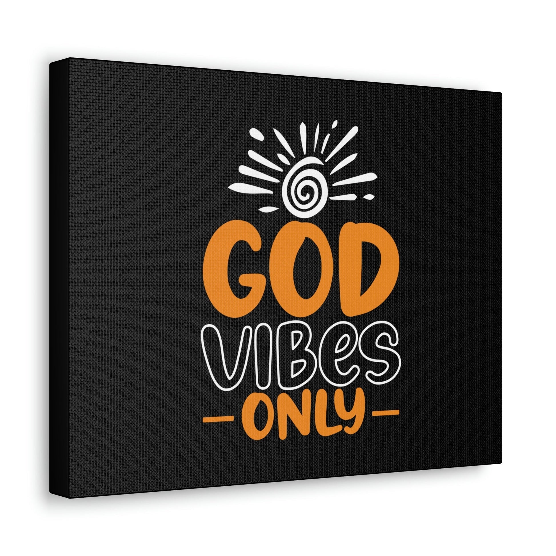 God Vibes Only John 14:27 White Sun Christian Wall Art Bible Verse Print Ready to Hang Unframed-Express Your Love Gifts