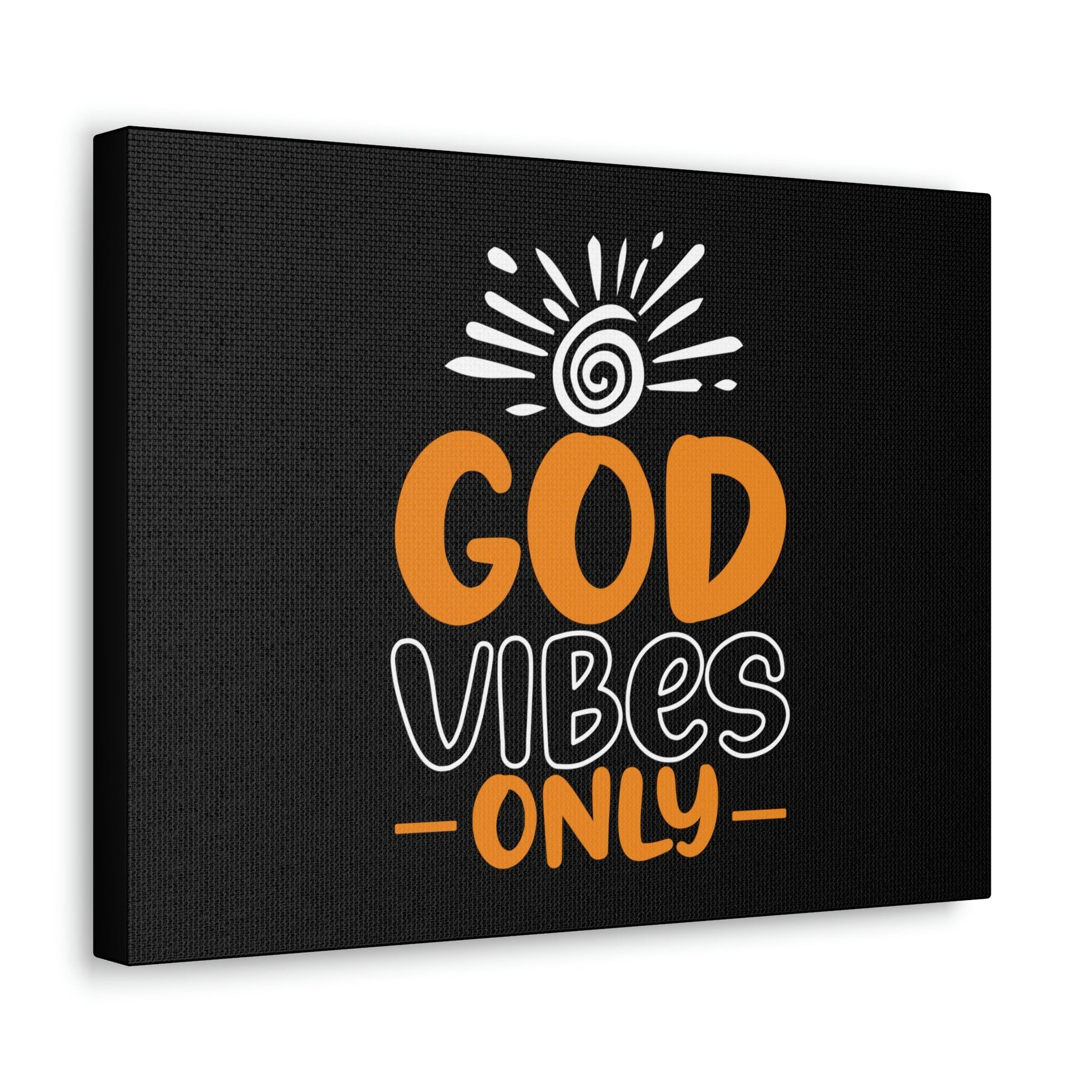 God Vibes Only John 14:27 White Sun Christian Wall Art Bible Verse Print Ready to Hang Unframed-Express Your Love Gifts