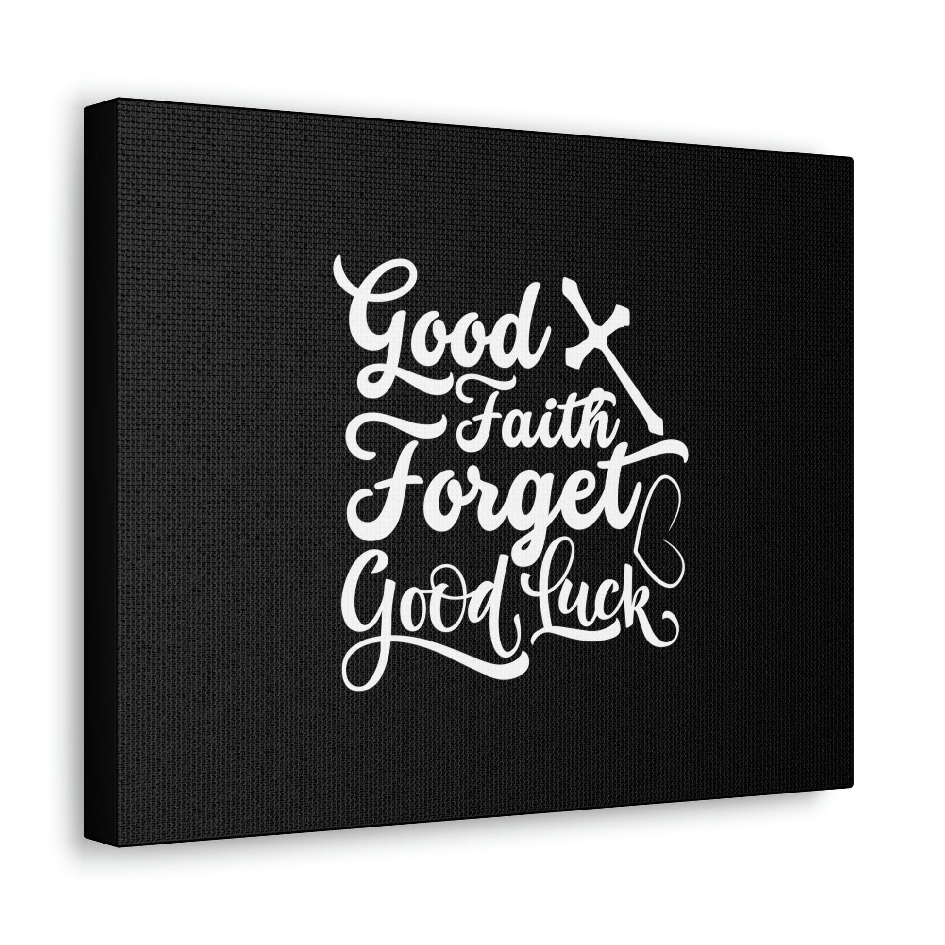 Good Faith Forget Hebrews 11:1 Black Christian Wall Art Bible Verse Print Ready to Hang Unframed-Express Your Love Gifts