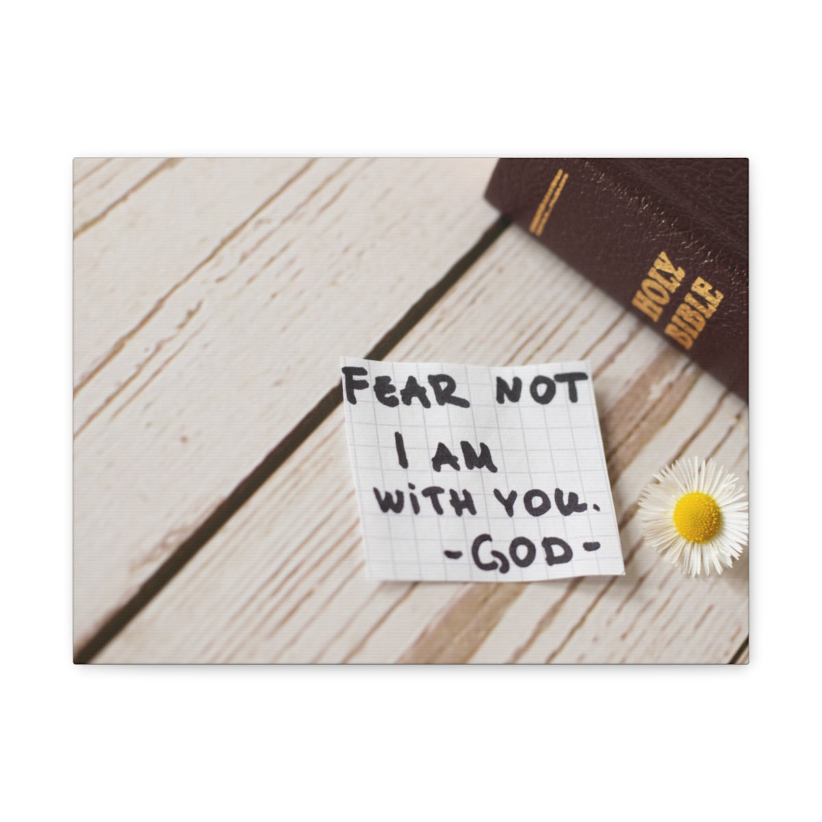 I Am With You Joshua 1:9 Christian Wall Art Bible Verse Print Ready to Hang Unframed-Express Your Love Gifts