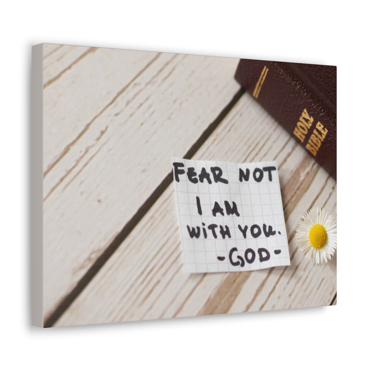 I Am With You Joshua 1:9 Christian Wall Art Bible Verse Print Ready to Hang Unframed-Express Your Love Gifts