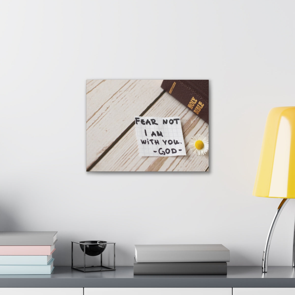 I Am With You Joshua 1:9 Christian Wall Art Bible Verse Print Ready to Hang Unframed-Express Your Love Gifts