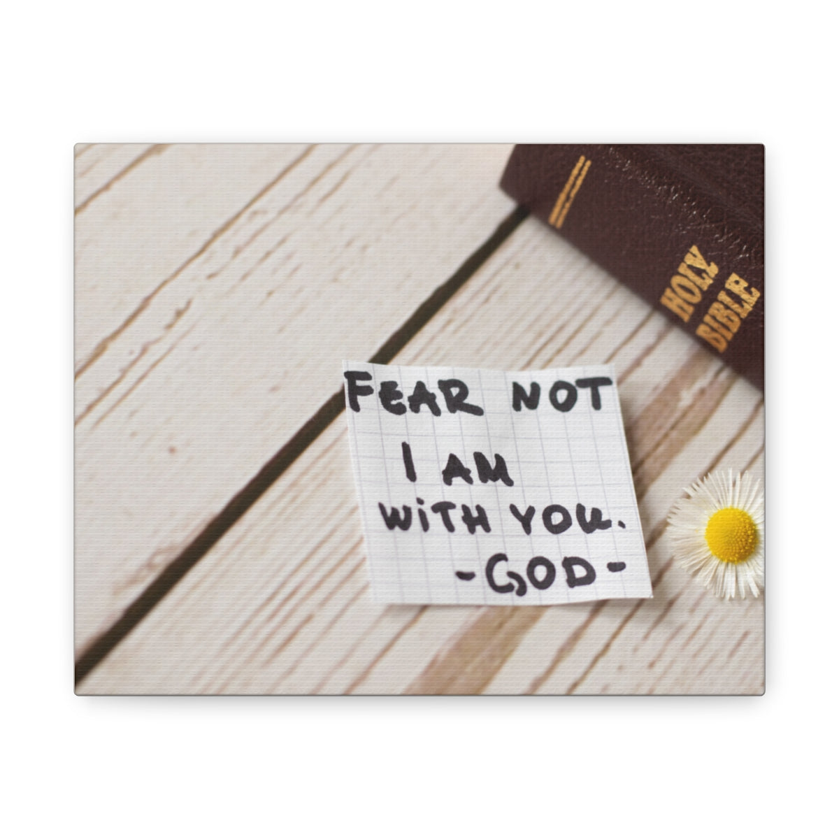 I Am With You Joshua 1:9 Christian Wall Art Bible Verse Print Ready to Hang Unframed-Express Your Love Gifts